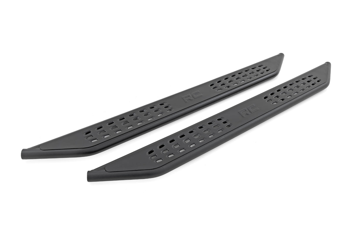 OV2 Running Boards Side Step Bars Crew Cab Toyota Tacoma 2WD/4WD (16-23) Rough Country