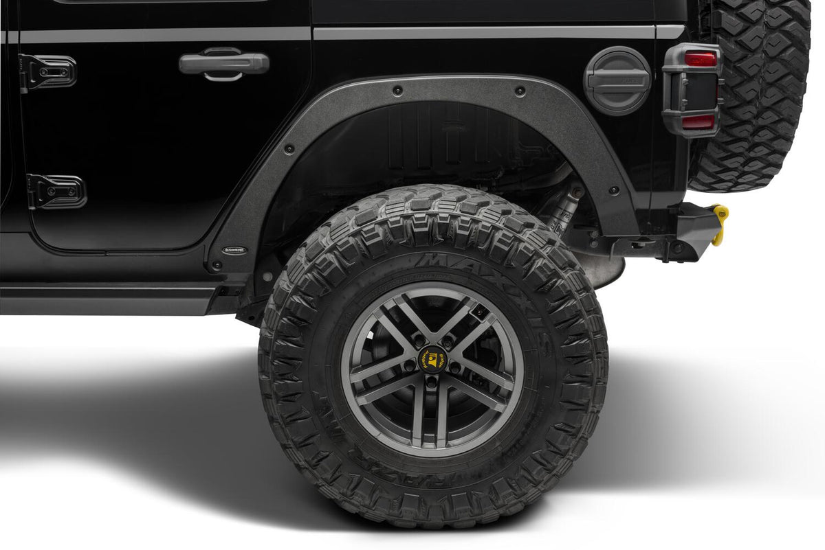 Trail Armor Delete Kit For Trail Armor Fender Delete Kit For 18-23 Jeep Wrangler 2/4 Door Bushwacker