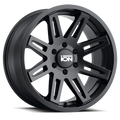 Cast Aluminum Wheels 142 MB 17x9 Matte Black ION Wheels
