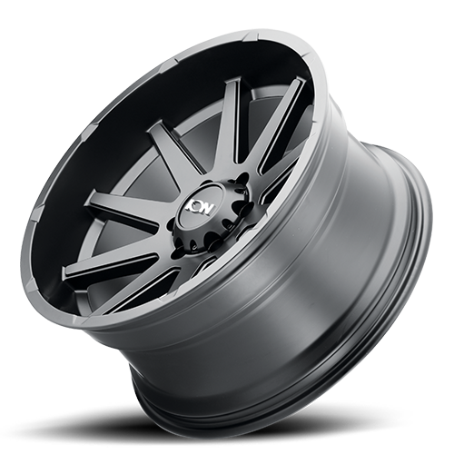 Cast Aluminum Wheels 143 MB 17x9 Matte Black ION Wheels