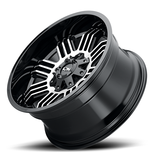 Cast Aluminum Wheels 144 GB 20x10 Machined Gloss Black ION Wheels