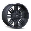Cast Aluminum Wheels 144 MB 20x10 Matte Black ION Wheels