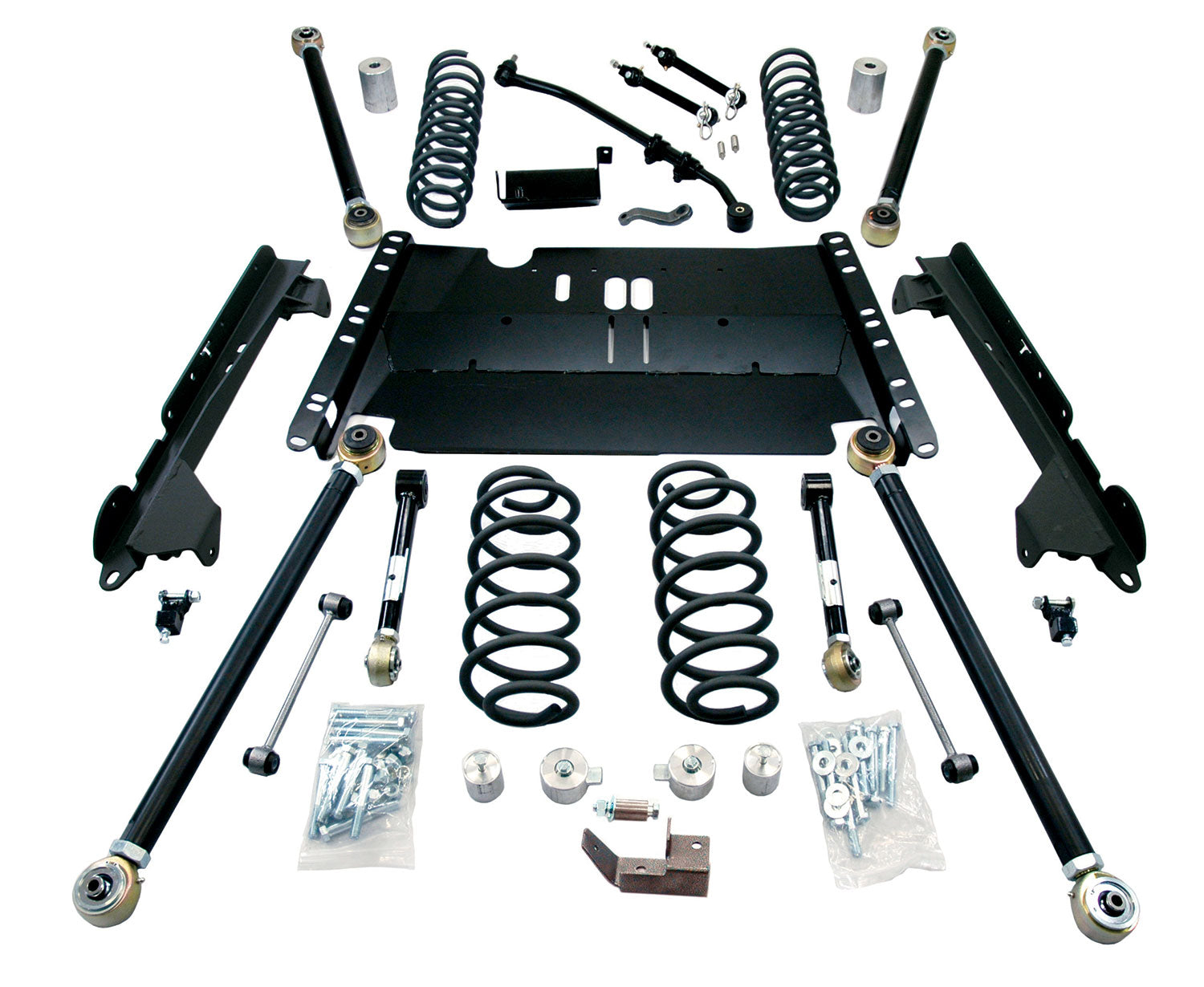 97-06 Jeep Wrangler TJ SWB 4 Inch Enduro LCG Long Arm Suspension System No Shocks TeraFlex
