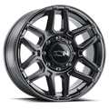 Cast Aluminum Wheels 146 GB 17x9 Gloss Black ION Wheels
