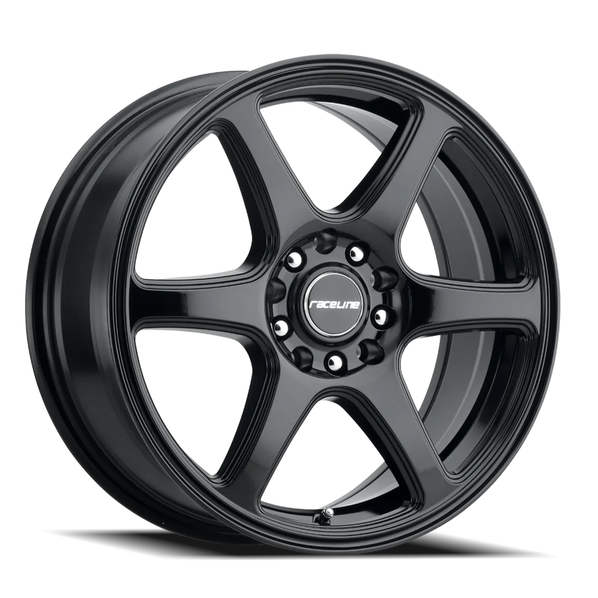 Aluminum Wheels 15x7 Matrix 146B Gloss Black 40 Offset 5 on 115 Bolt Pattern 72.62 Bore Raceline