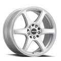 Aluminum Wheels 16x7 Matrix 146S Gloss Silver 40 Offset 5 on 120 Bolt Pattern 74.1 Bore Raceline