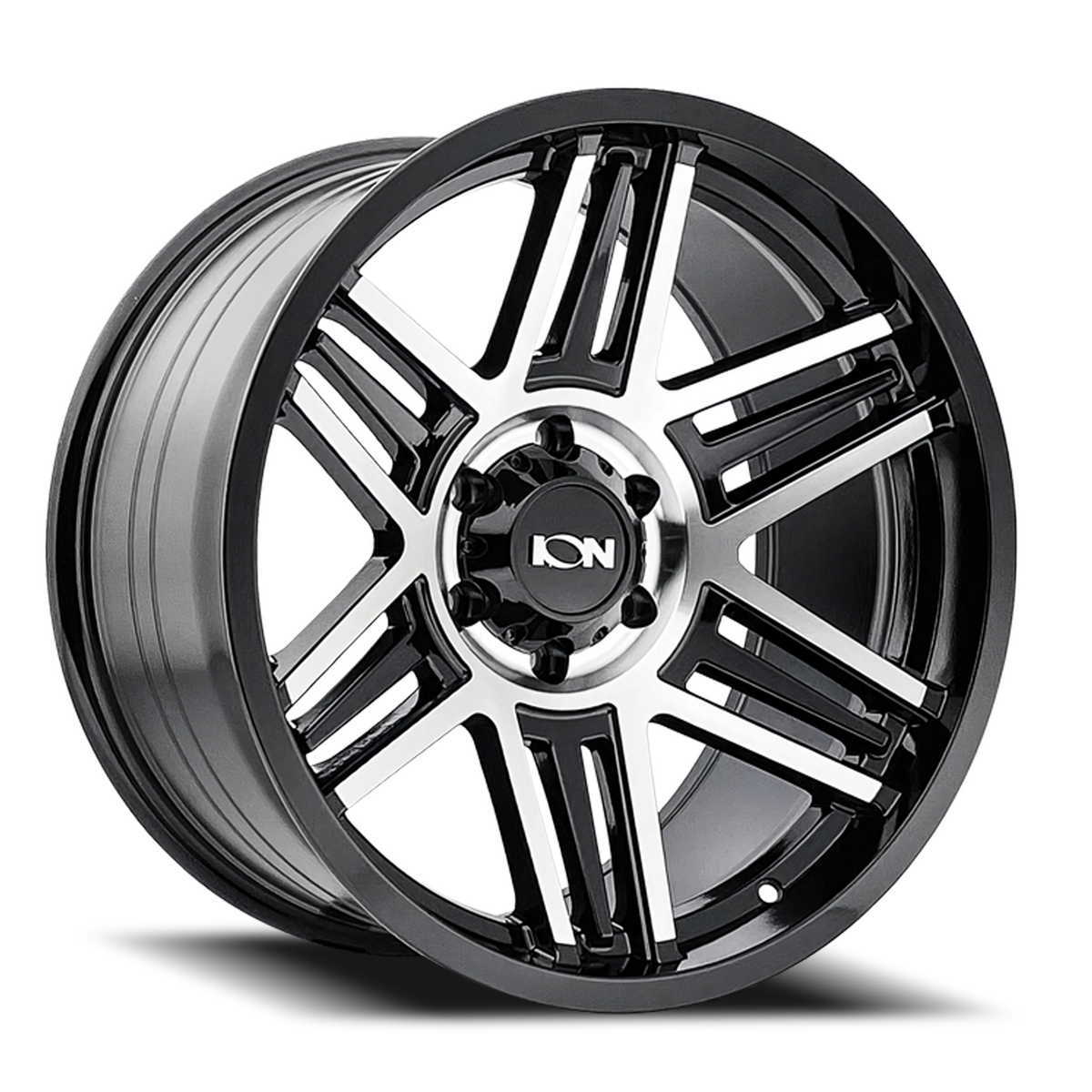 Cast Aluminum Wheels 147 BM 20x9 Machined Black ION Wheels
