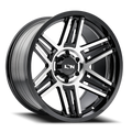 Cast Aluminum Wheels 147 BM 17x9 Machined Black ION Wheels