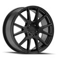 Aluminum Wheels 17x7.5 Intake 147B Black 40 Offset 5 on 112/5 on 120 Bolt Pattern 74.1 Bore Raceline