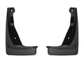 WeatherTech 18-24 Volkswagen Atlas / 20-24 Atlas Cross Sport Front No Drill Mudflaps - Black