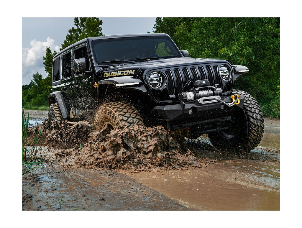Trekker Winch 12500 Lbs Cable IP68 Waterproof Wired Remote Rugged Ridge