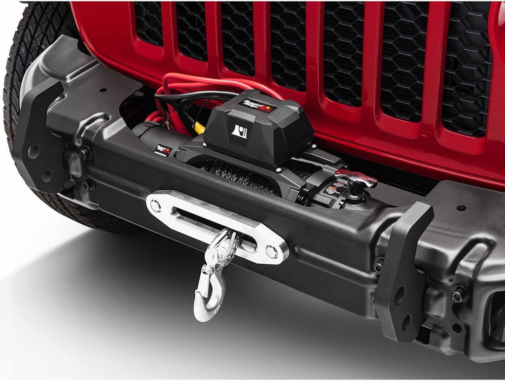 Trekker Winch 12500 Lbs Cable IP68 Waterproof Wired Remote Rugged Ridge