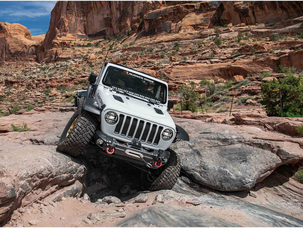 Trekker Winch 12500 Lbs Synthetic Rope IP68 Waterproof Wireless Rugged Ridge