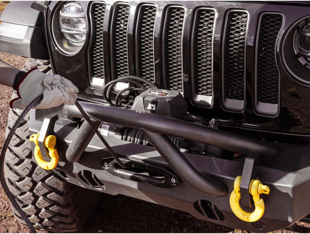 Trekker Winch 12500 Lbs Synthetic Rope IP68 Waterproof Wireless Rugged Ridge