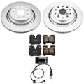 Power Stop 07-09 Lexus LS460 Rear Z23 Coated Brake Kit