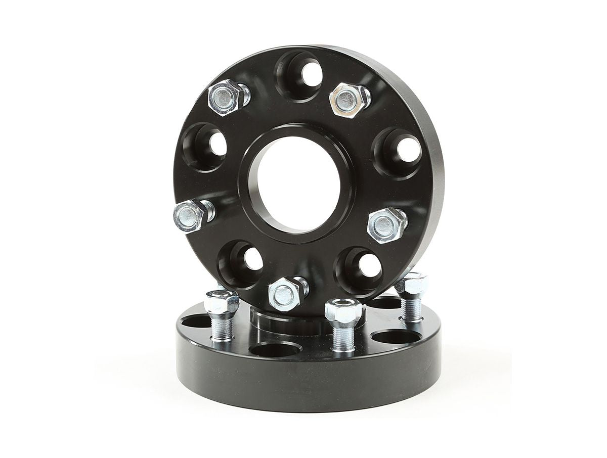 Wheel Spacer Kit 1.25 Inch Black 5x5 99-04 Jeep Grand Cherokee Rugged Ridge