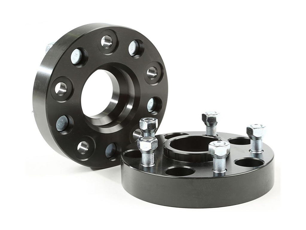 Wheel Spacer Kit 1.25 Inch Black 5x5 99-04 Jeep Grand Cherokee Rugged Ridge