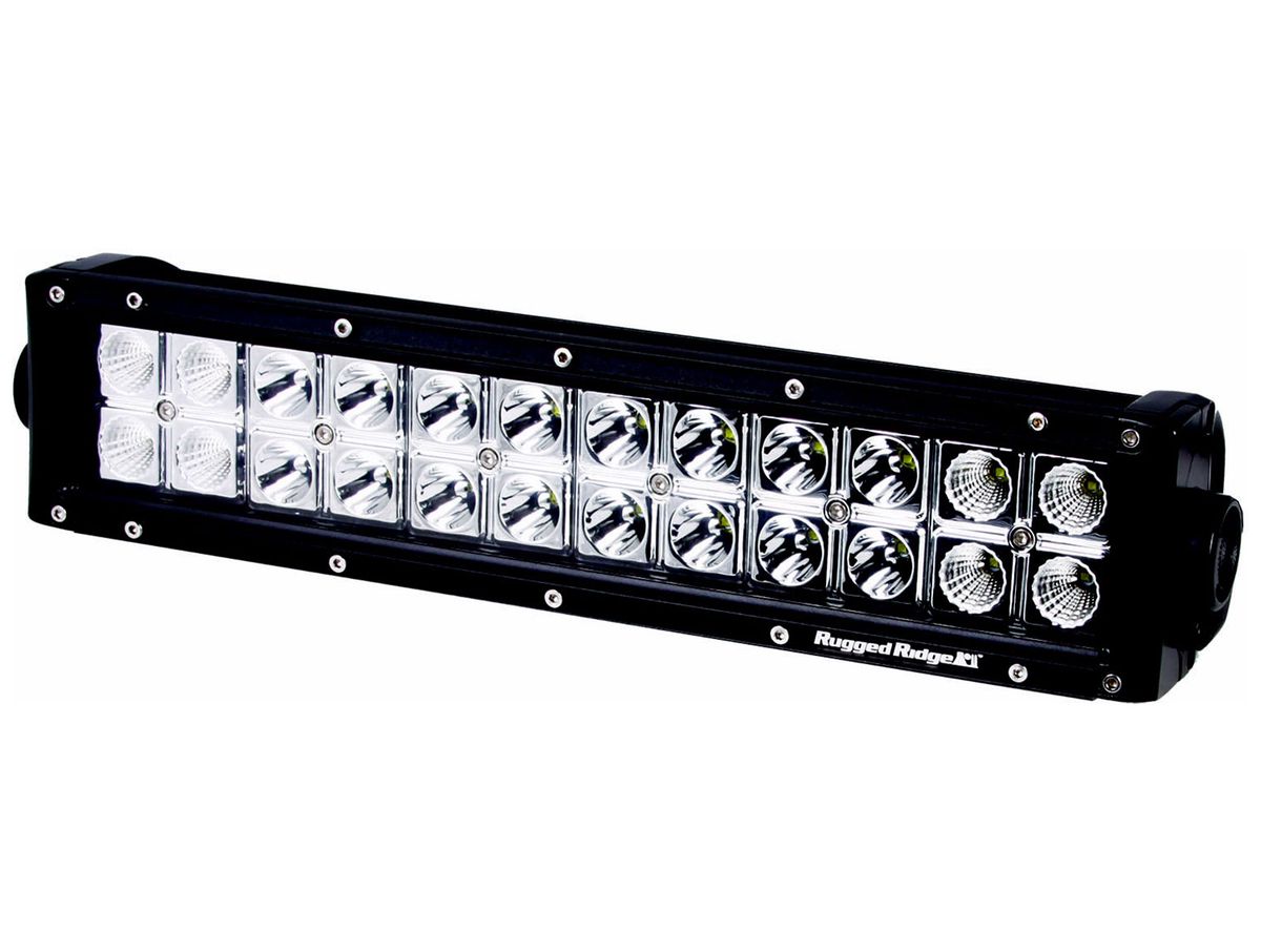 Light Bar 13.5 Inch 72 Watt 6072 Lumens Rugged Ridge