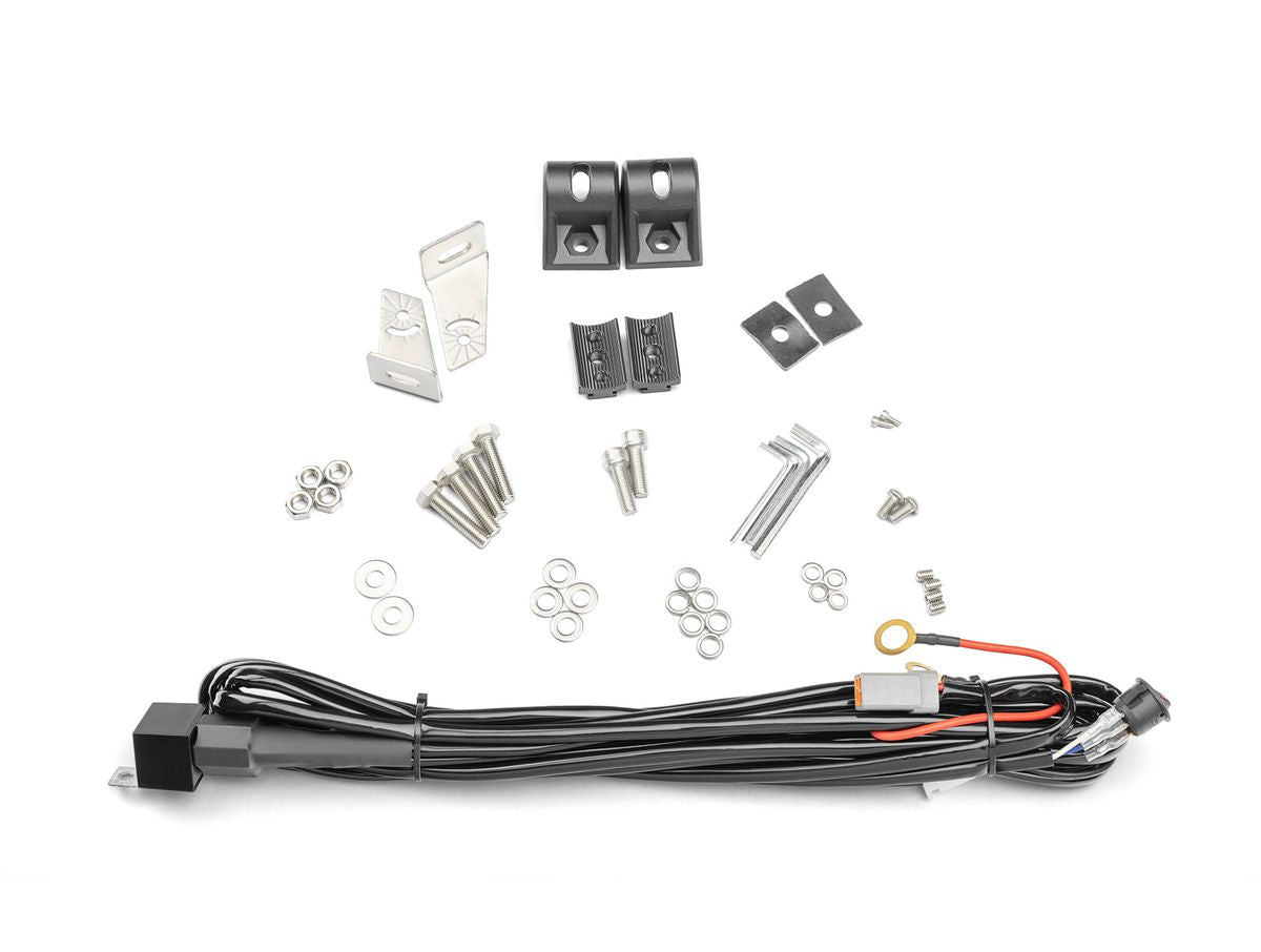 Light Bar 50IN Single Row Black Universal Rugged Ridge