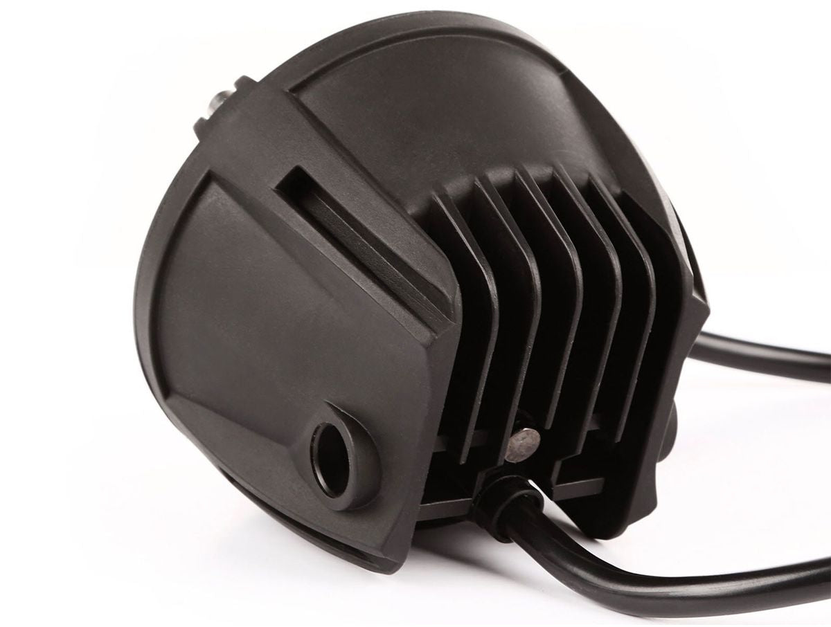 Light Kit 3.5 Inch Round Combo High/Low Beam Rugged Ridge