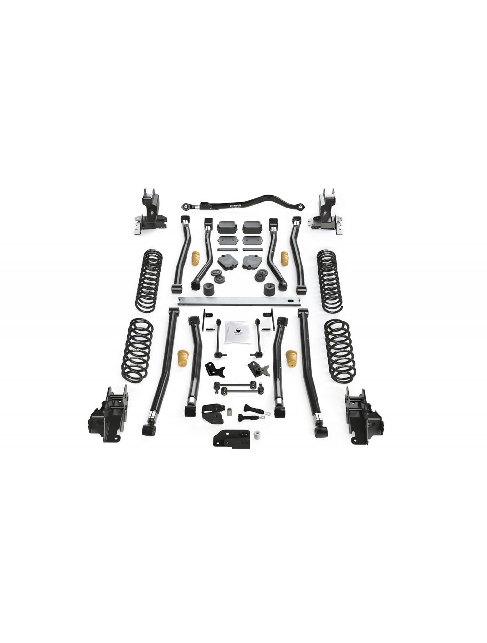 18-Up Wrangler JL 4 Door 3.5 Inch Alpine CT3 Long Arm Suspension System No Shocks TeraFlex