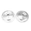 Power Stop 09-13 Suzuki Grand Vitara Rear Evolution Drilled & Slotted Rotors - Pair