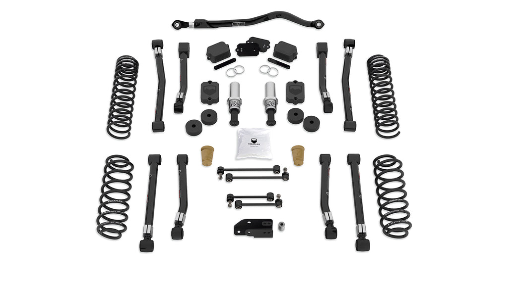 18-Up Wrangler JL 4 Door 2.5 Inch Alpine RT2 Short Arm Suspension System No Shocks TeraFlex