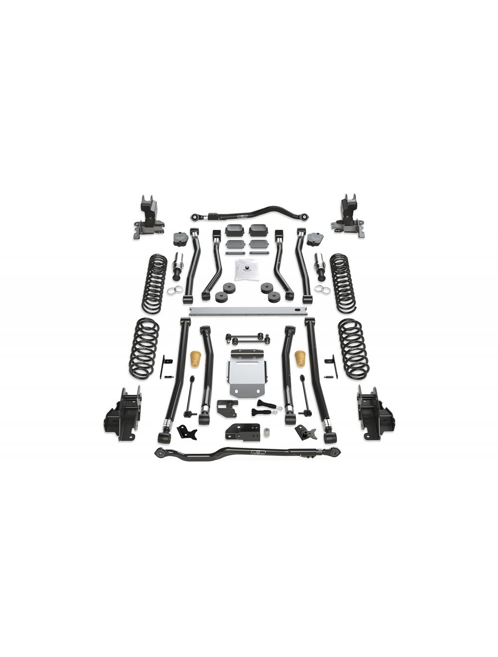 18-Up Wrangler JL 4 Door 3.5 Inch Alpine RT3 Long Arm Suspension System No Shocks TeraFlex