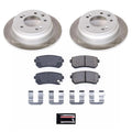Power Stop 11-16 Kia Sportage Rear Semi-Coated Rotor Kit