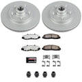 Power Stop 97-00 Ford F-150 Front Z36 Coated Truck & Tow Brake Kit