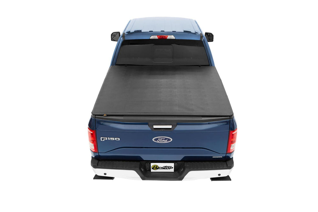 EZ-Fold Soft Tri-Fold Tonneau Cover For Ford 1993-2004 Ranger 6.0 Foot Black Tailgate Spoiler Not Included Bestop