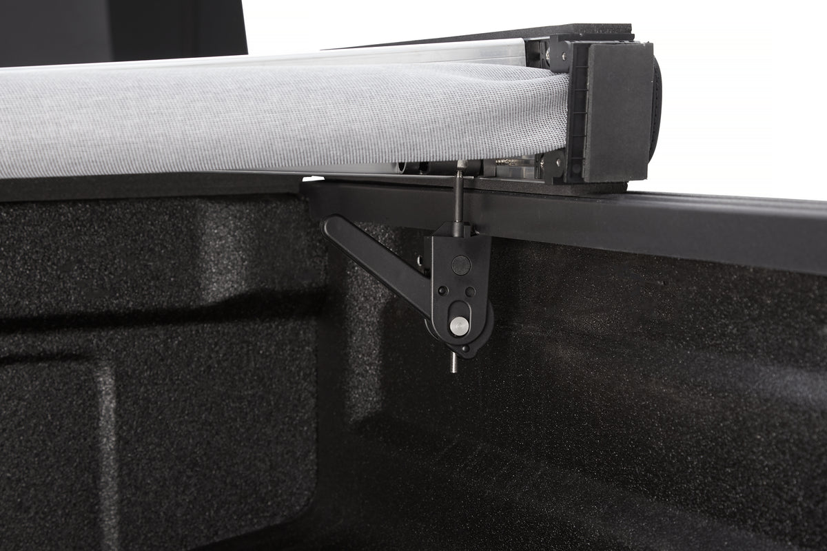 EZ-Fold Soft Tri-Fold Tonneau Cover For Jeep 2020-2024 Gladiator Black Diamond Tailgate Spoiler Not Included Bestop