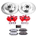 Power Stop 18-19 Jeep Wrangler Rear Z36 Truck & Tow Brake Kit w/Calipers