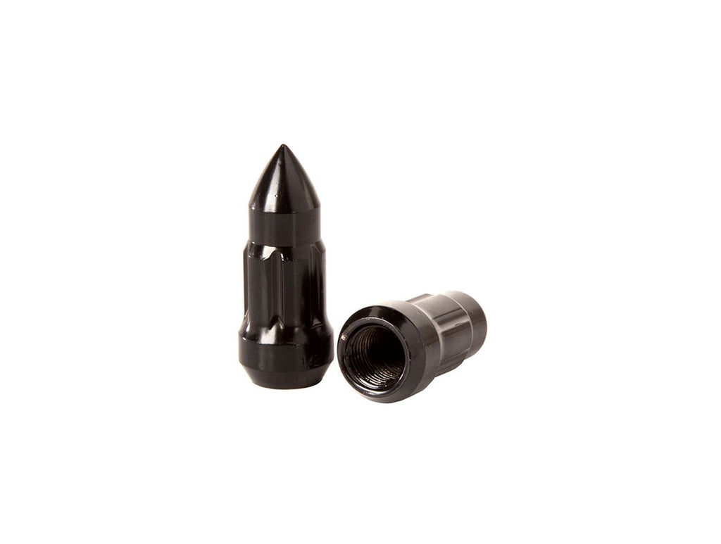 Wheel Lug Nut 23 Piece 1/2x20 Bullet Style Black Rugged Ridge