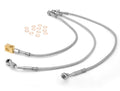 Brake Hose Kit Braided Stainless Steel 92-01 Jeep Cherokee XJ Rugged Ridge