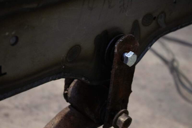 Rust Buster Rear Frame Section Left Side