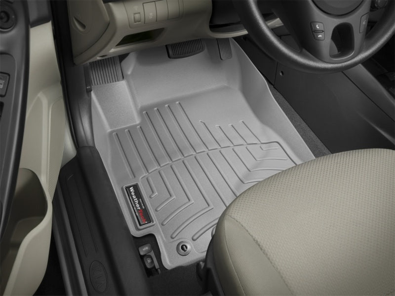 WeatherTech 10-13 Kia Forte Front FloorLiner - Grey