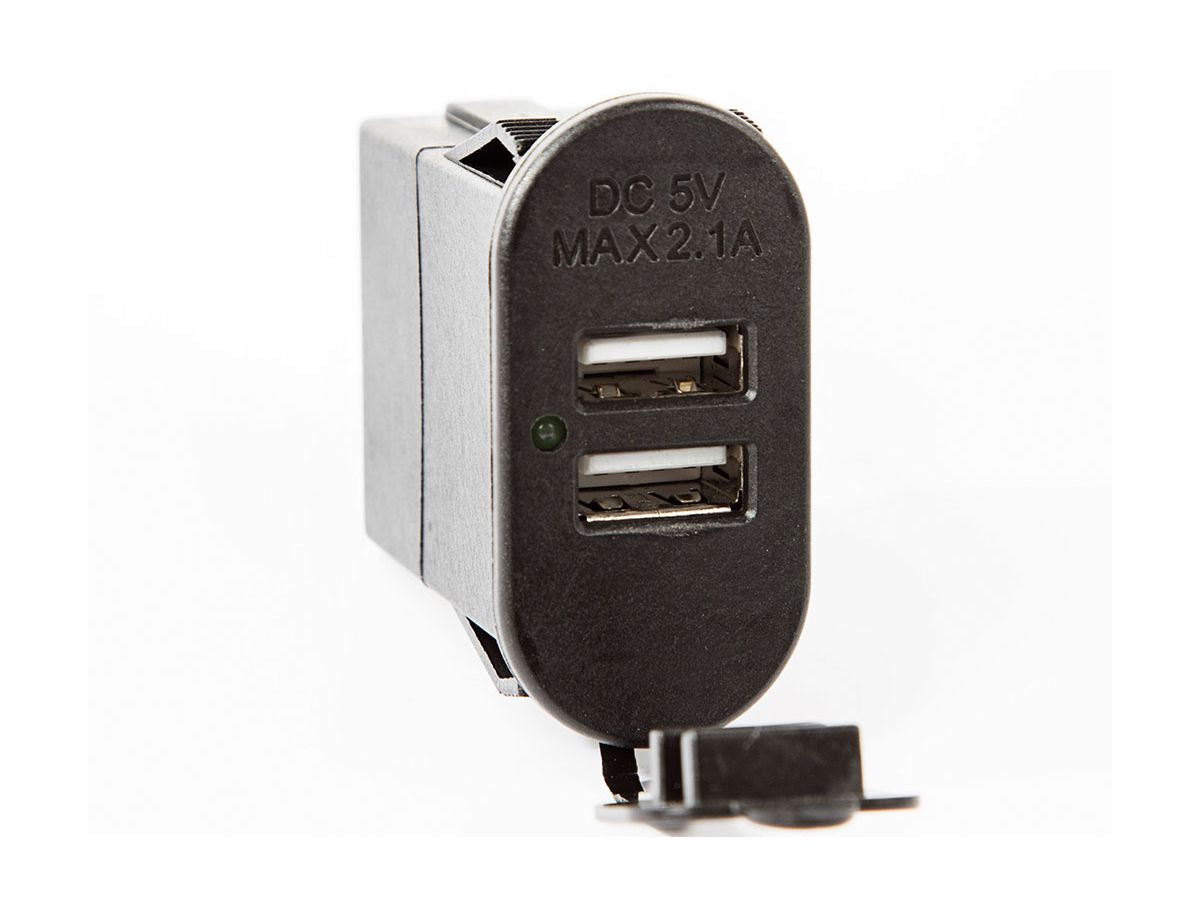 Rocker Switch Dual USB Port Rugged Ridge