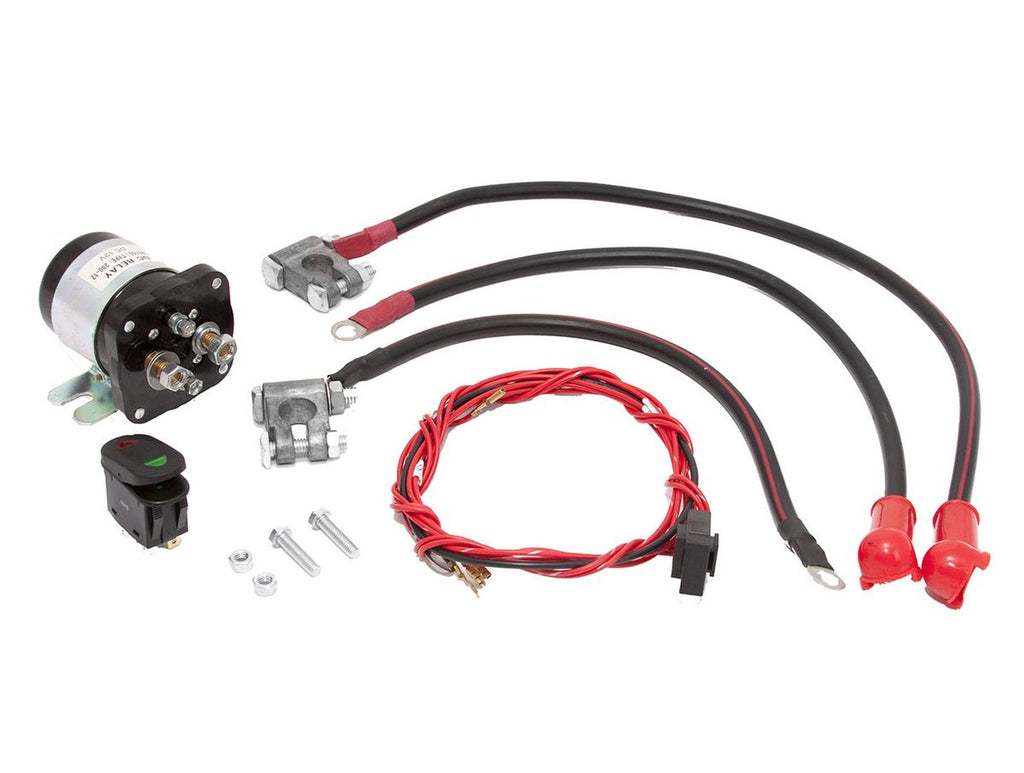 Battery Saver Relay Dual Battery 70-18 CJ/Wrangler JK/TJ/YJ Rugged Ridge