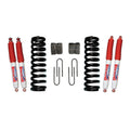 Bronco Suspension Lift Kit 75-77 Bronco w/Shock Nitro Shocks 5 Inch Lift Incl. Front Coil Springs Rear U Bolt Kit Rear Block Skyjacker