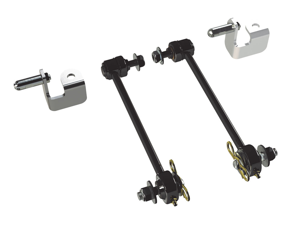 07-18 Wrangler JK 8.5 Inch Front Sway Bar Quick Disconnect Kit 0-2.5 Inch Lift TeraFlex