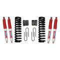 Suspension Lift Kit w/Shock 6 Inch Lift Incl. Front Coil Springs Rear U Bolt Kit Rear Block Skyjacker