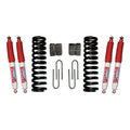Suspension Lift Kit w/Shock Nitro Shocks 6 Inch Lift Incl. Front Coil Springs Rear U Bolt Kit Rear Block Skyjacker