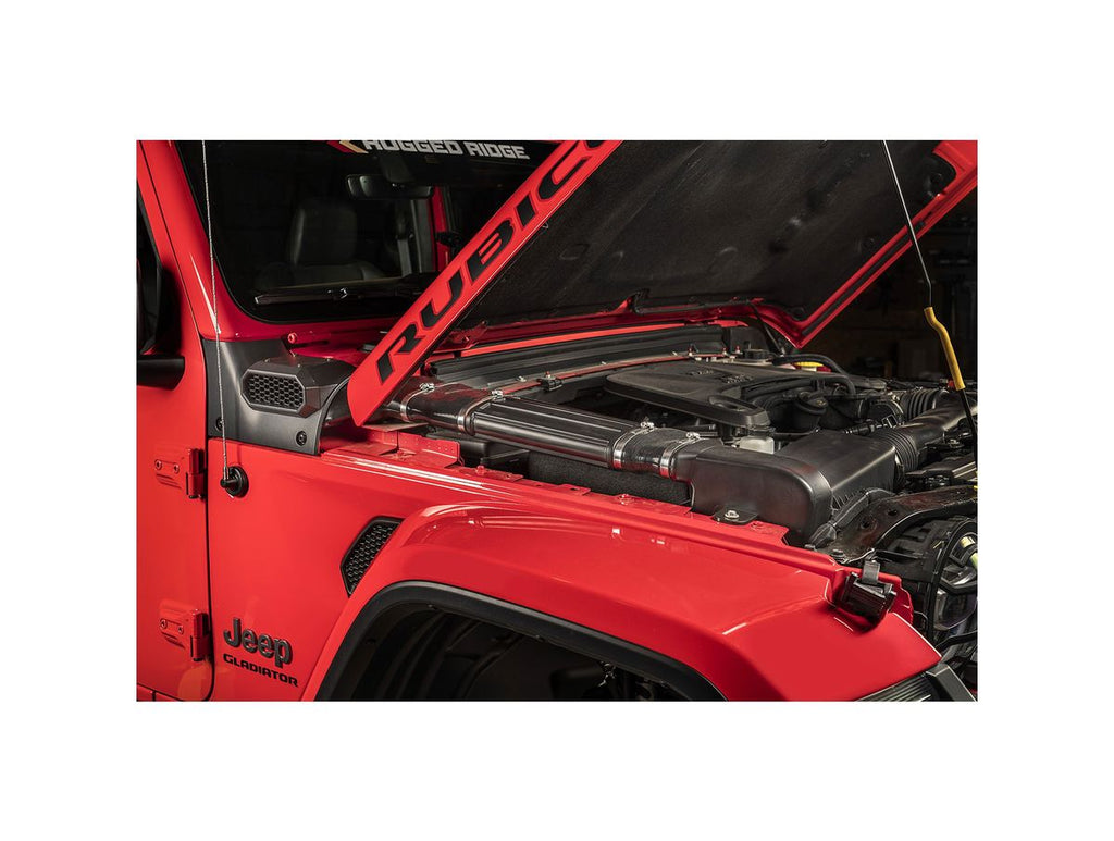 AmFib Low/High Mount Snorkel System 18-Present Jl 20-Present JT Rugged Ridge