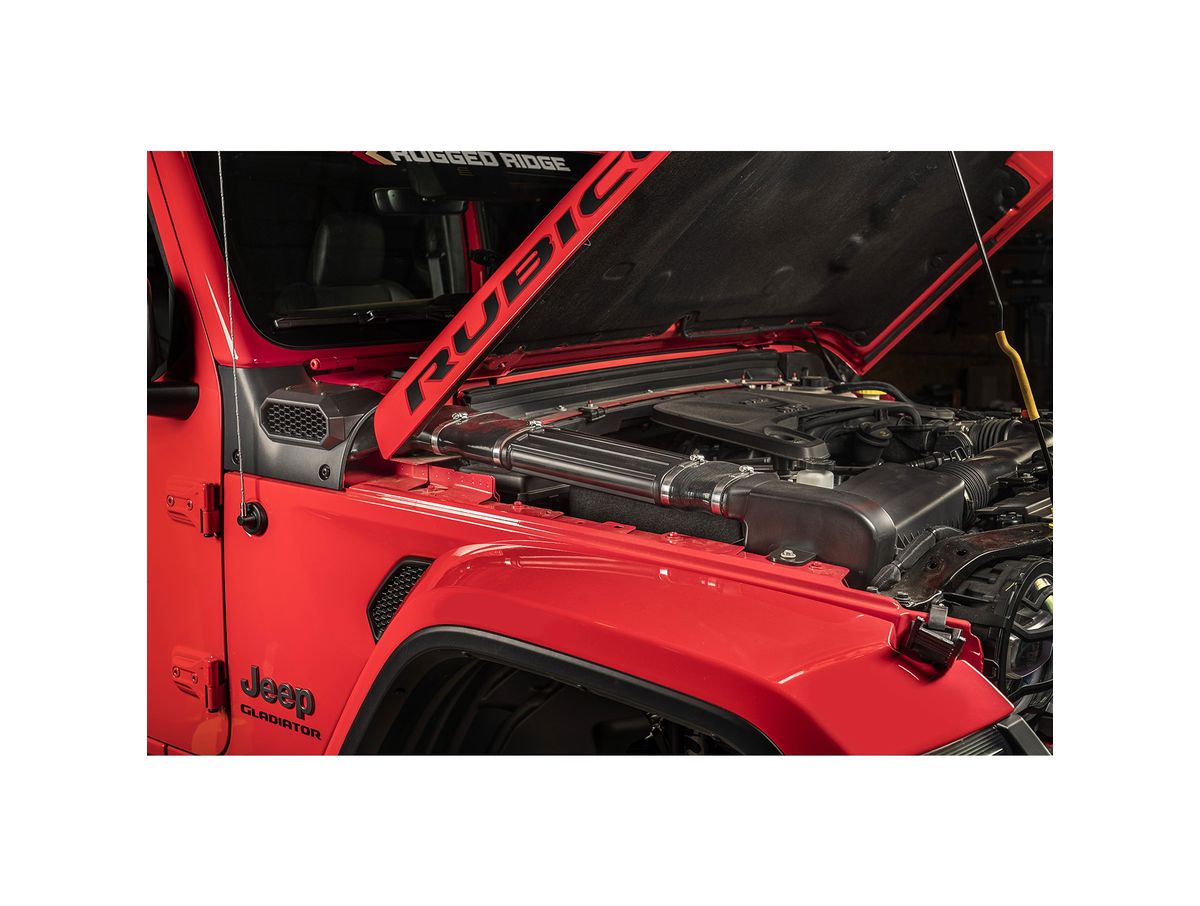 AmFib Low Mount Snorkel 18-Present Jl 20-Present JT Rugged Ridge