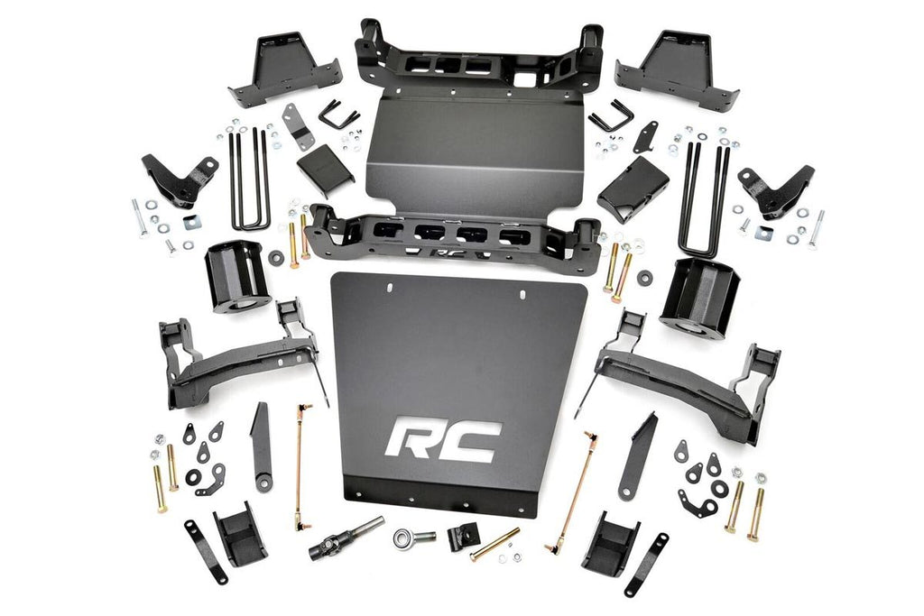 7 Inch Lift Kit Bracket Magneride Cast Steel GMC Sierra 1500 Denali (14-16) Rough Country