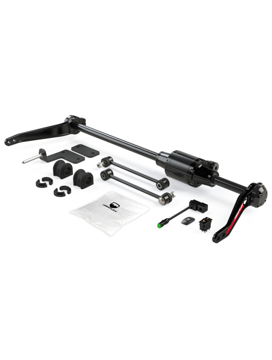 07-Up Wrangler JK/JT/Gladiator ST Dual Rate Pneumatic Front Sway Bar - No Links TeraFlex