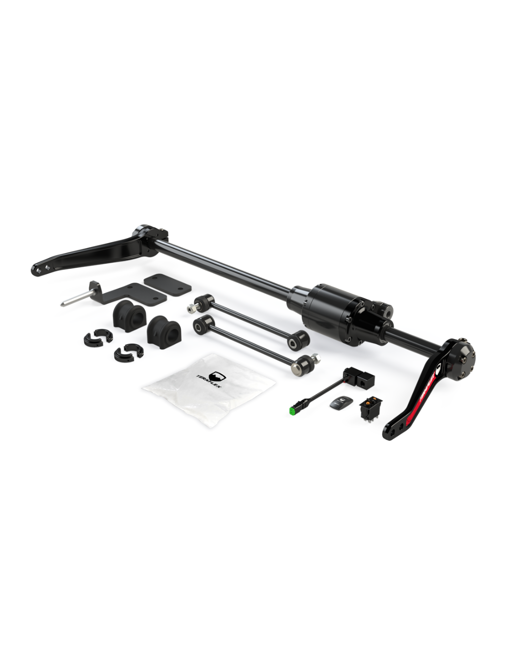 18-Up Wrangler JT/Gladiator ST Dual Rate Pneumatic Front Sway Bar - Coilover TeraFlex