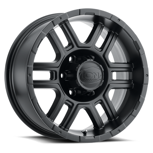 Cast Aluminum Wheels 179 MB 16x8 Matte Black ION Wheels