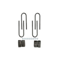 Component Box For PN 179PK 9 Inch Lift Incl. Rear U Bolt Kit 5.5 Inch Rear Block Skyjacker